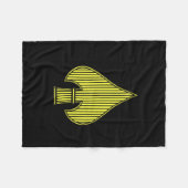 Das Logo "Special Operations Command" der USA Patr Fleecedecke (Vorderseite (Horizontal))
