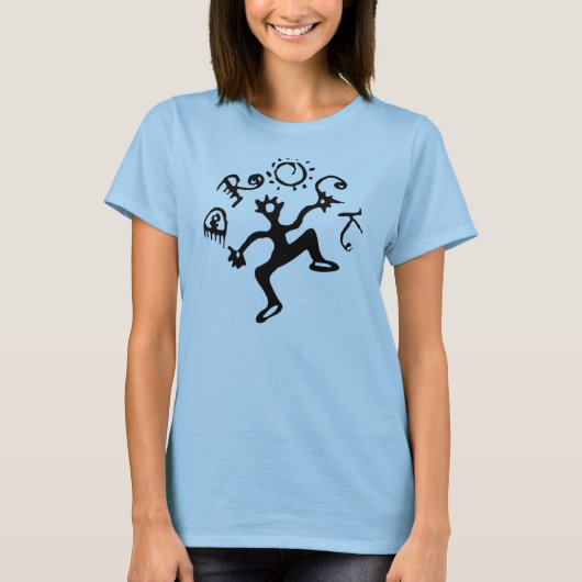 Das Logo-T - Shirt der Frau (Vorderseite)