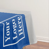 Das Logo von Business Blue und Grau Tischdecke (Beispiel)