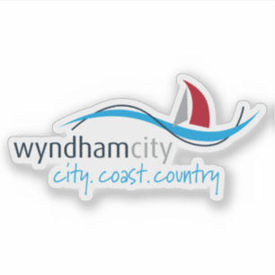Das Logo von Wyndham City, Australien Aufkleber