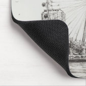 Das London-Auge 30/10/2006 Mousepad (Ecke)