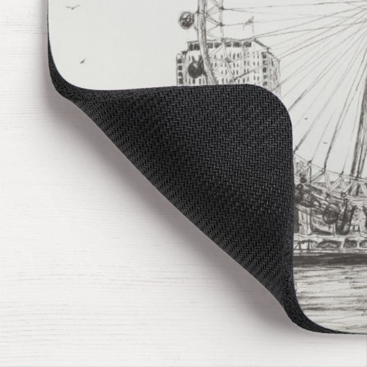 Das London-Auge 30/10/2006 Mousepad (Ecke)