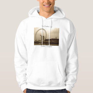 Das London-Auge, London, England Hoodie
