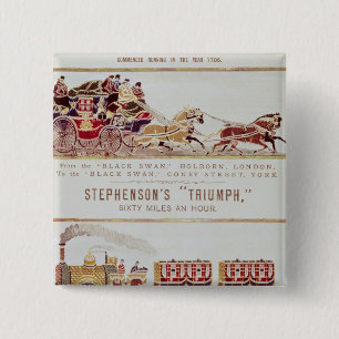 Das "London und das York" Royal Mail trainieren Button