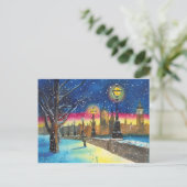 Das Londoner LVerstärker thront Gordon Bruce Art Postkarte (Stehend Vorderseite)