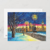 Das Londoner LVerstärker thront Gordon Bruce Art Postkarte (Vorne/Hinten)