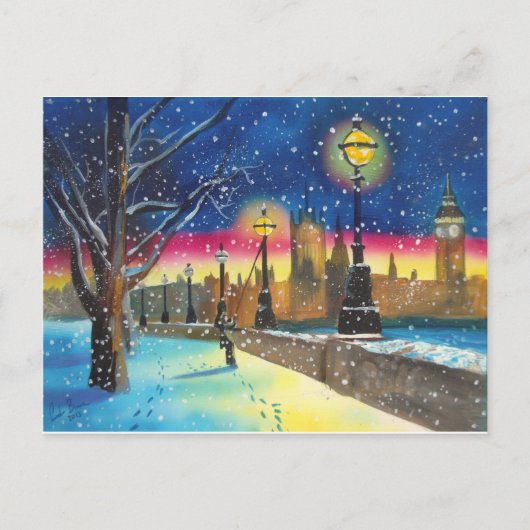 Das Londoner LVerstärker thront Gordon Bruce Art Postkarte (Vorderseite)