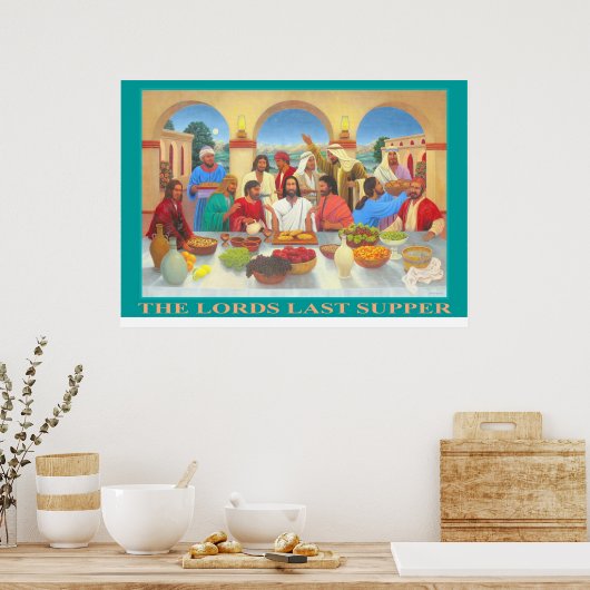 Das Lords Last Supper Poster (Küche)