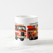 Das Löschfahrzeug des Kindes Kaffeetasse (Mittel)