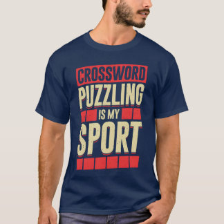 Das Lösen von Kreuzworträtseln ist mein Sport Fami T-Shirt