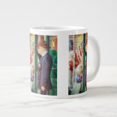 Das Loslösen der Flagge Jumbo-Tasse (Vorderseite Rechts)