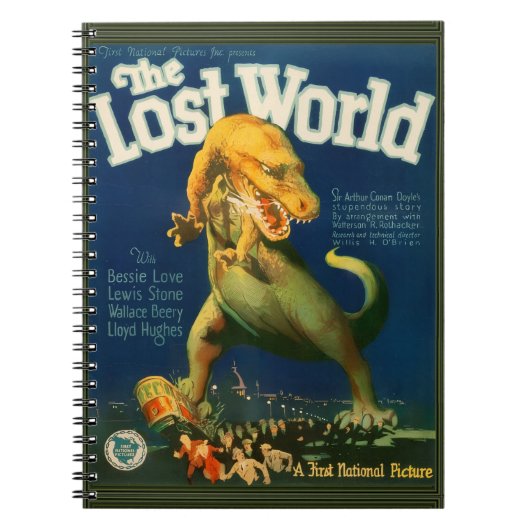 Das Lost World Notizbuch Notizblock (Vorderseite)