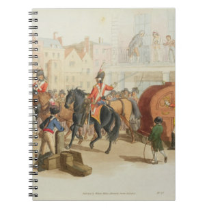 Das Lotterie-Rad, graviert vom Künstler, 1805 (a Notizblock