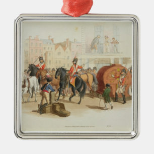 Das Lotterie-Rad, graviert vom Künstler, 1805 (a Ornament Aus Metall