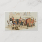 Das Lotterie-Rad, graviert vom Künstler, 1805 (a Visitenkarte (Rückseite)