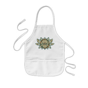 Das Lotus-Schürze Kinderschürze