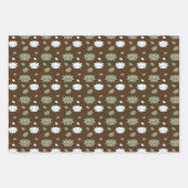 Das Lotus Wrapping Paper-Set Geschenkpapier Set (Vorderseite 3)