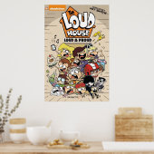 Das Loud House Loud Proud Poster (Küche)
