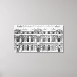 Das Louvre Leinwanddruck
