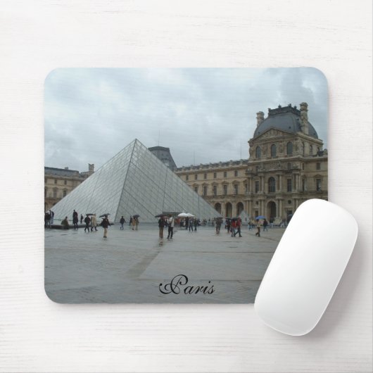Das Louvre, Paris Mousepad (Mit Mouse)