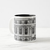 Das Louvre Zweifarbige Tasse (Vorderseite Links)