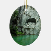 Das Löwe-Monument in der Luzerne Keramik Ornament (Rechts)