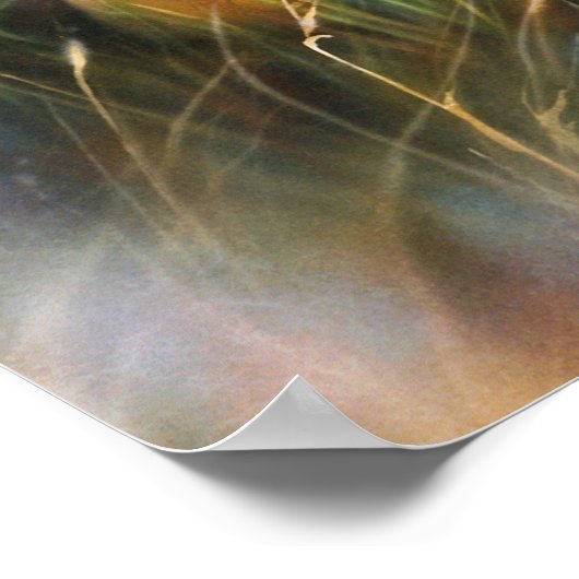 Das Löwen- und Lamm-Poster Poster (Ecke)