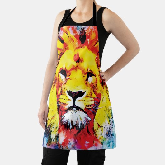 Das Löwengefecht  Schürze (InSitu)