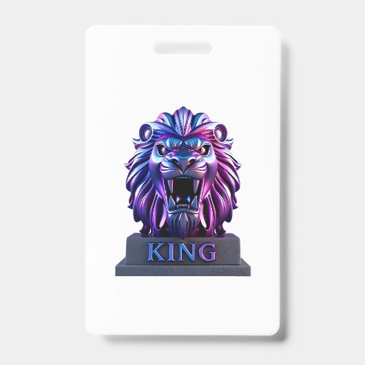 Das Löwengesicht Ausweis (Vorderseite)