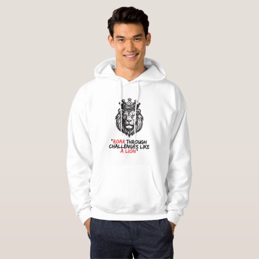 das Löwenhemd Hoodie (Vorne ganz)