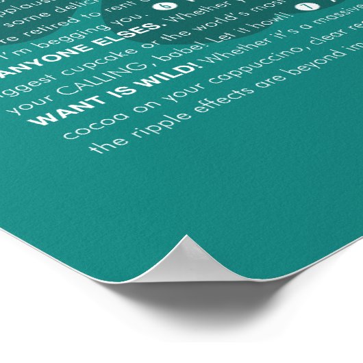 Das Lucky 7 Manifest - 11x14 Poster (Ecke)