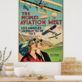 Das Luftfahrtmeeting des Volkes Poster (Küche)