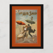 Das Luftschiff eine Komödie Postkarte (Vorderseite)
