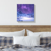 Das Lullaby der Natur unter den Sternen Leinwanddruck (Insitu (Schlafzimmer))