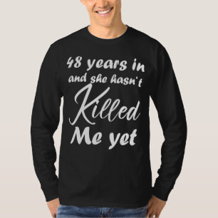 Das lustige 48-jährige Jubiläum in 48 Jahren ist n T-Shirt