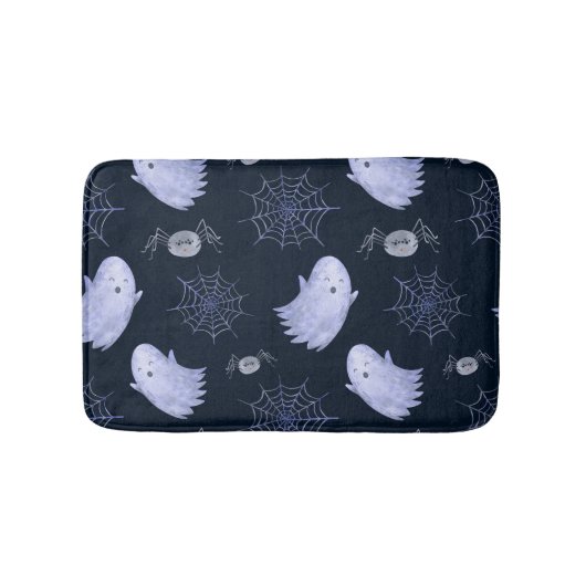 Das lustige Ghost Spider Halloween Muster. Badematte (Vorderseite)