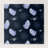 Das lustige Ghost Spider Halloween Muster. Puzzle (Vertikal)
