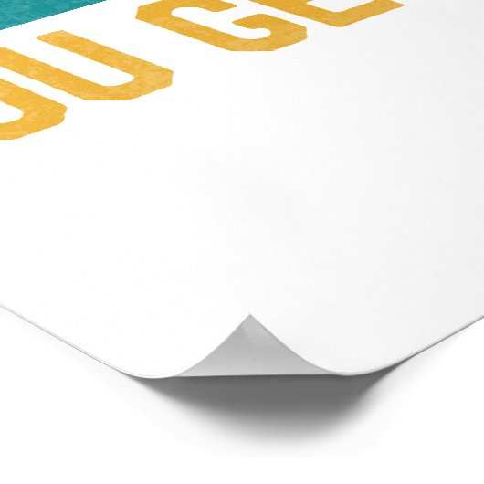 Das lustige Goose-Schlamassel mit dem Honk bekommt Poster (Ecke)