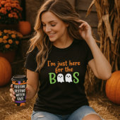 Das lustige Halloween-T-Shirt; ich bin nur hier fü T-Shirt