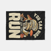 Das lustige Mushroom-Design lässt sich verbergen,  Fleecedecke (Vorderseite (Horizontal))