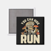 Das lustige Mushroom-Design lässt sich verbergen,  Magnet (Vorderseite/Rückseite)