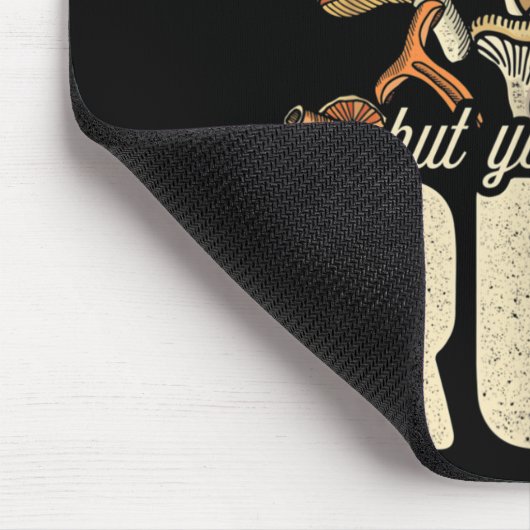 Das lustige Mushroom-Design lässt sich verbergen, Mousepad (Ecke)