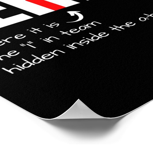 Das lustige Sarcastic Teammate fand ich in Team Hi Poster (Ecke)