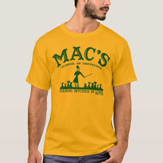 Das lustige Shirt der Mac (Vorderseite)