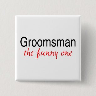 Das lustige (Trauzeuge) Button