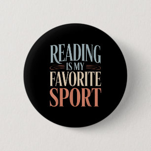Das lustige Zitatlesen ist meine Lieblingssportbuc Button