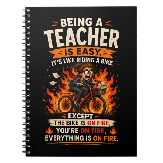 Das lustigste Lehrergeschenk überhaupt! 🍎🔥 Notizblock (Vorderseite)