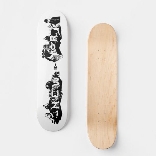 Das M.C. Skateboard (Vorderseite)