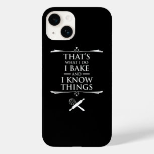 Das mache ich - ich backe und ich kenne Dinge Case-Mate iPhone 14 Hülle