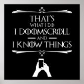 Das mache ich - ich mache einen Teufelskreis und i Poster (Vorne)